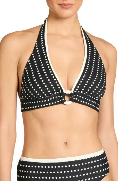 Robin Piccone Millie Halter Bikini Top In Multi