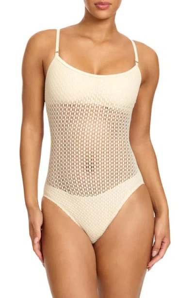 Robin Piccone One-piece Swimsuit In Neutral