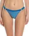 Robin Piccone Parker Bikini Bottom In Blue