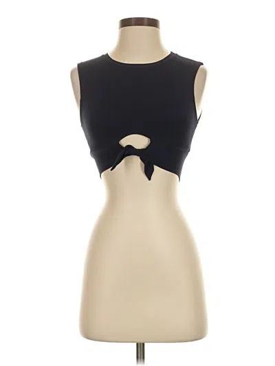 Pre-owned Robin Piccone Sleeveless T-shirt In Black