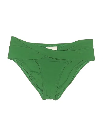 Pre-owned Robin Piccone Swimsuit Bottoms In Green