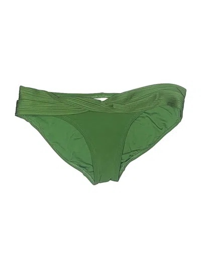 Pre-owned Robin Piccone Swimsuit Bottoms In Green