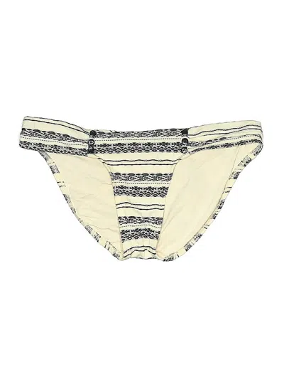 Pre-owned Robin Piccone Swimsuit Bottoms In Ivory