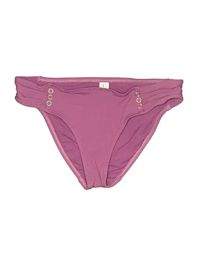 Pre-owned Robin Piccone Swimsuit Bottoms In Purple