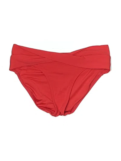Pre-owned Robin Piccone Swimsuit Bottoms In Red