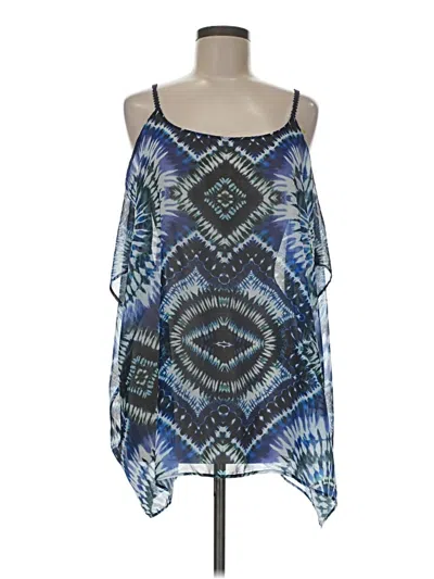Pre-owned Robin Piccone Swimsuit Cover Up In Blue