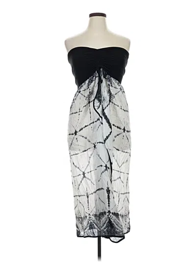 Pre-owned Robin Piccone Swimsuit Cover Up In Silver