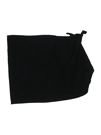 Pre-owned Robin Piccone Swimsuit Top Black Swimwear
