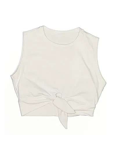 Pre-owned Robin Piccone Swimsuit Top Ivory Swimwear In White