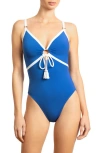Robin Piccone Tierna Keyhole One-piece Swimsuit