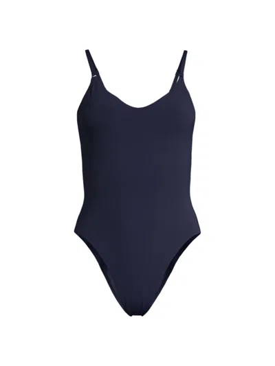 ROBIN PICCONE WOMEN'S AVA SCOOP-BACK ONE-PIECE SWIMSUIT