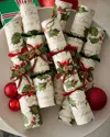 Robin Reed Holly Bells Christmas Crackers, Set Of 6