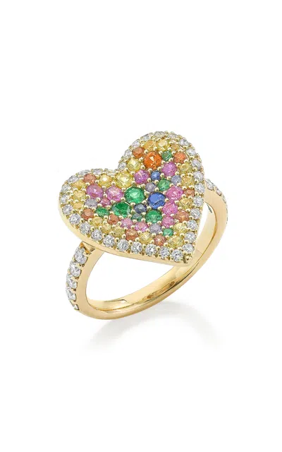 Robinson Pelham 14ct Yellow Gold Fortune Heart Ring