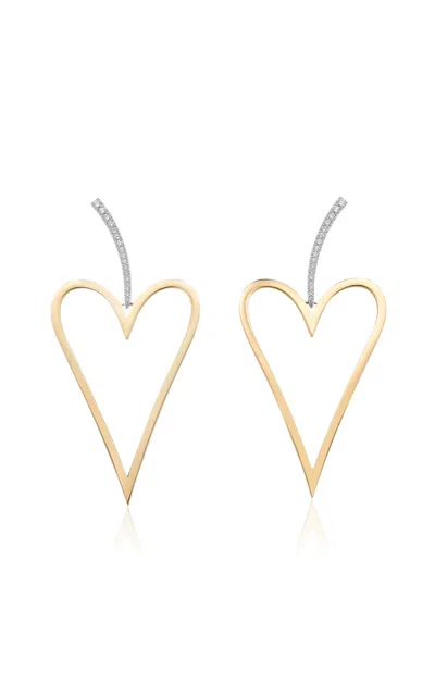 Robinson Pelham 14ct Yellow Gold Fruits Of Love Earrings