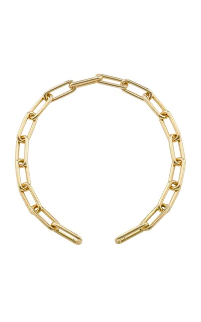 Robinson Pelham 14ct Yellow Gold Short Identity Necklace