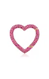 Robinson Pelham 18ct Yellow Gold Pink Identity Heart