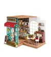 Robotime Simon's Coffee Shop Buildable Kit