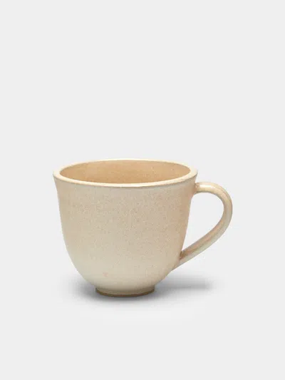 Robynn Storgaard Simple Ceramic Mug  Abask Luxury Gift In Gold