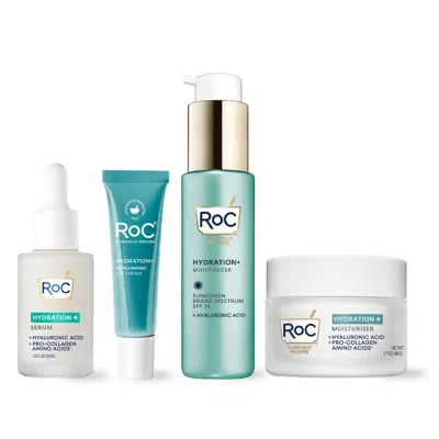 Roc Deep Hydration Am & Pm Set In Transparent