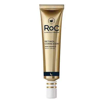 Retinol Correxion Deep Wrinkle Night Cream In Transparent from RoC Skincare