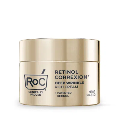 Roc Retinol Correxion Deep Wrinkle Rich Cream In Gold