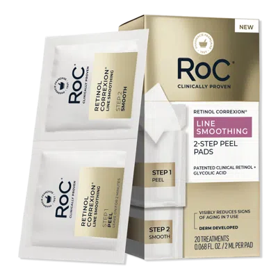 Roc Retinol Correxion Line Smoothing 2-step Peel Pads