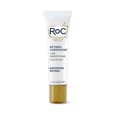 Roc Retinol Correxion Line Smoothing Eye Cream In Transparent