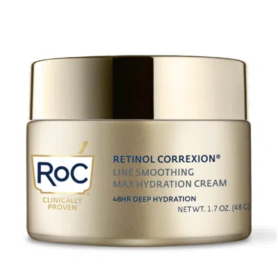 Roc Retinol Correxion Line Smoothing Max Hydration Cream In Gold