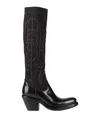 Rocco P Knee Boots In Black