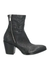 Rocco P . Woman Ankle Boots Black Size 7 Leather