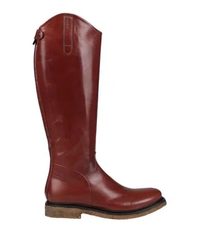 Rocco P . Woman Boot Brown Size 7.5 Leather