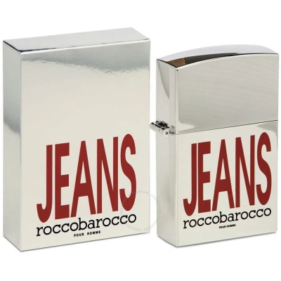 Roccobarocco Men's Jeans Pour Homme Edt Spray 2.5 oz Fragrances 8011889093610 In N/a