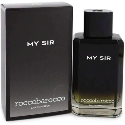 Roccobarocco Men's My Sir Edp 3.4 oz Fragrances 8011889077016 In Black