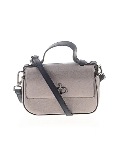 Pre-owned Roccobarocco Satchel In Gray