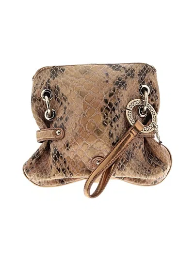 Pre-owned Roccobarocco Wristlet In Brown