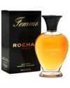 Rochas 3.3oz Femme Eau De Toilette Spray