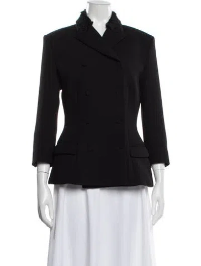 Pre-owned Rochas Blazer W/ Tags In Black