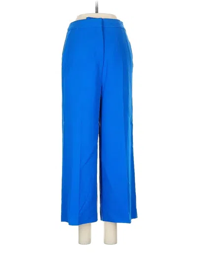 Pre-owned Rochas Casual Pants In Blue