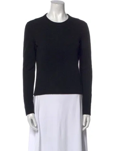 Pre-owned Rochas Crew Neck Sweater In Black