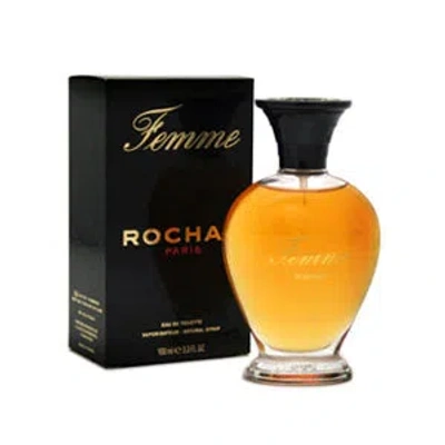 Rochas Femme Eau De Toilette In Amber