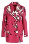 Rochas Floral Pattern Blazer Jacket