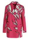 Rochas Floral Pattern Blazer Jacket