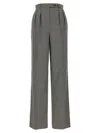 Rochas Puppytooth-pattern Virgin Wool Trousers