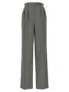 Rochas Puppytooth-pattern Virgin Wool Trousers