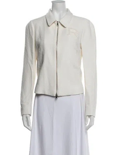 Pre-owned Rochas Jacket In Neutrals