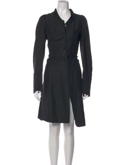 Pre-owned Rochas Knee-length Dress In Black