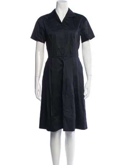 Pre-owned Rochas Knee-length Dress In Black
