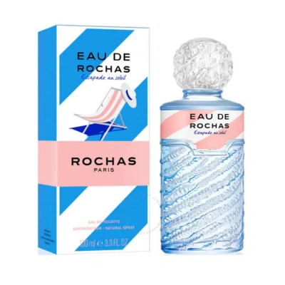 Rochas Ladies Escapade Au Soleil Edt Spray 3.4 oz Fragrances 3386460119092 In Lemon / Orange / White
