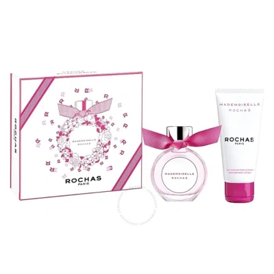 Rochas Ladies Mademoiselle Gift Set Fragrances 3386460105033 In White