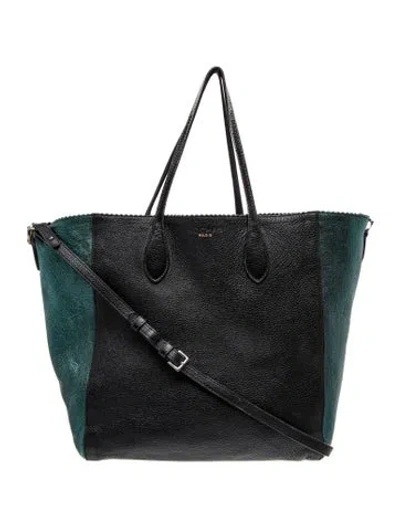 Pre-owned Rochas Leather Tote In Multi